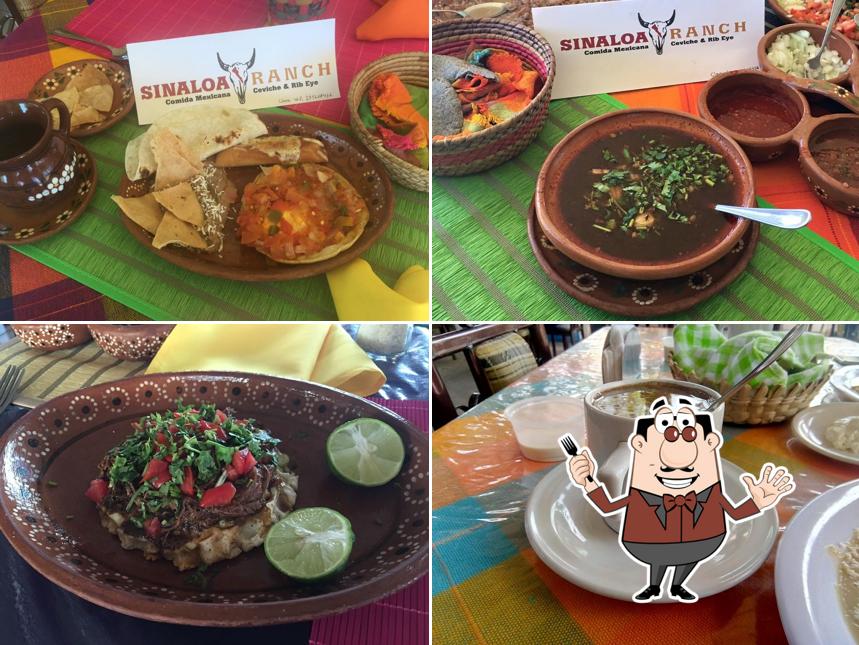 Meals at Sinaloa Ranch Restaurant comida mexicana