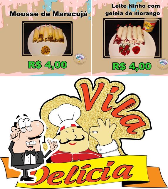 O interior do Vila Delicia Gourmet