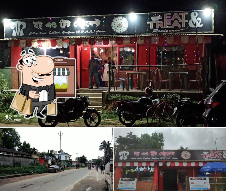 The exterior of Bibek hotel & restaurant