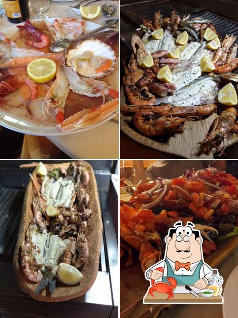 Osteria Sant'Ilario da Carmelo propone un'ampia varietà di piatti di mare