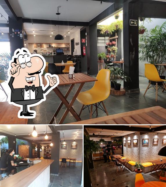 Veja imagens do interior do Vértice Cafés Especiais