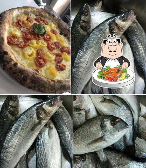 Ristorante Pizzeria La Locanda Degli Artisti propone un menu per gli amanti dei piatti di mare