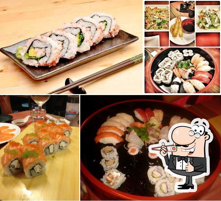 Ordina le varie opzioni di sushi