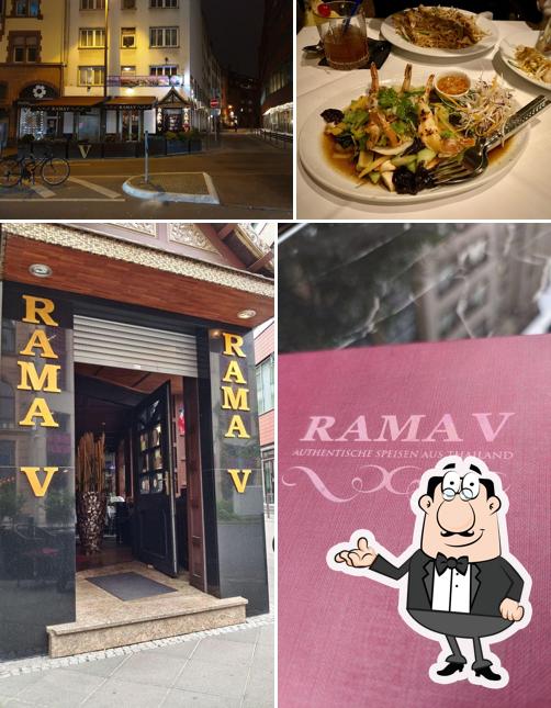 Schaut euch an, wie Rama V - thailändisches Restaurant Thai food Frankfurt drin aussieht