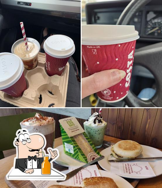 Costa Coffee, Drive Thru, Jack Mills Way in Crewe Restaurant menu and reviews