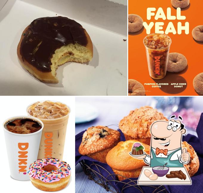 Dunkin' serves a range of sweet dishes