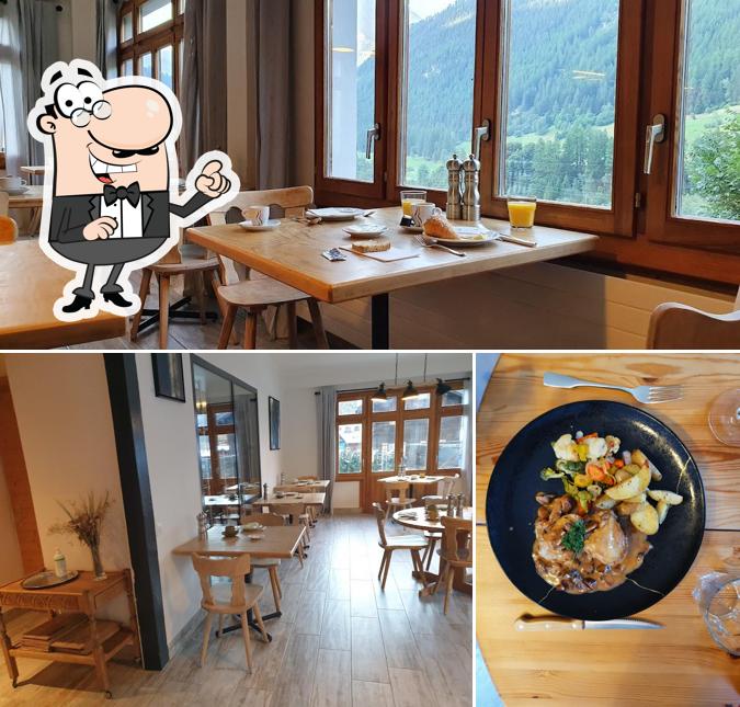 Gli interni di Hôtel Restaurant Eden
