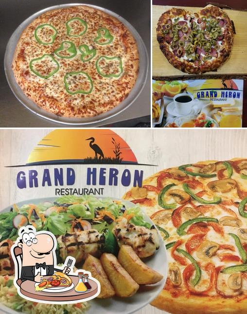 Prenez des pizzas à Restaurant le Grand Héron