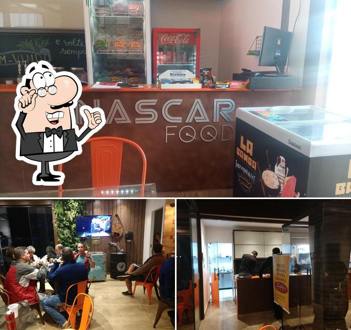 O interior do Nascar Food