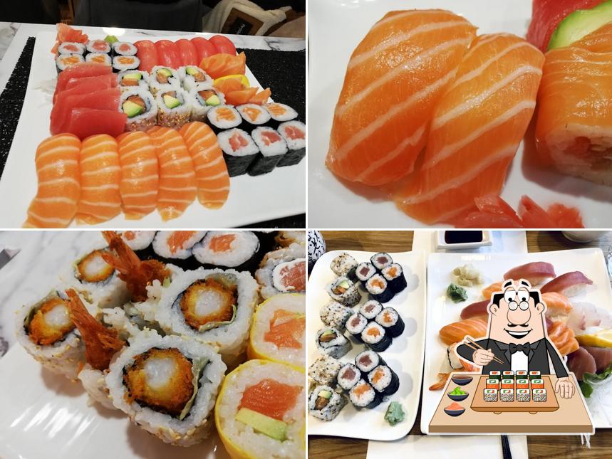 Commandez de nombreuses options de sushi