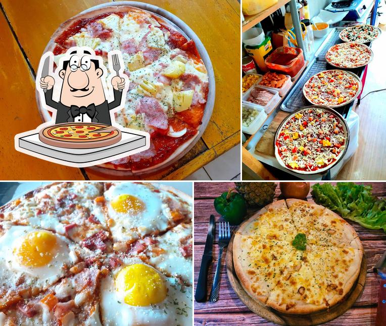 Pide diferentes formatos de pizza