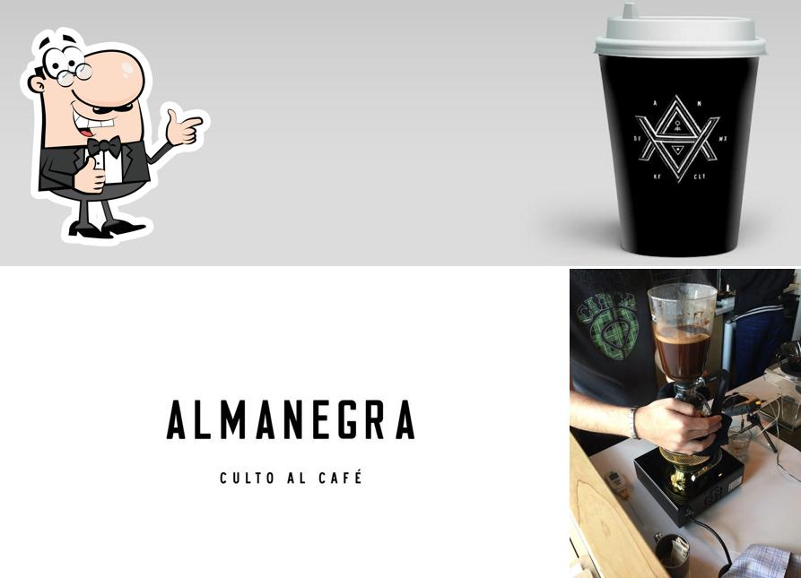 Here's a picture of Almanegra Café