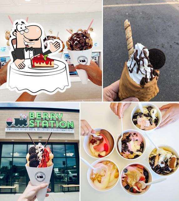 Berry Station Frozen Yogurt and Grateful Donut Company in Kaysville