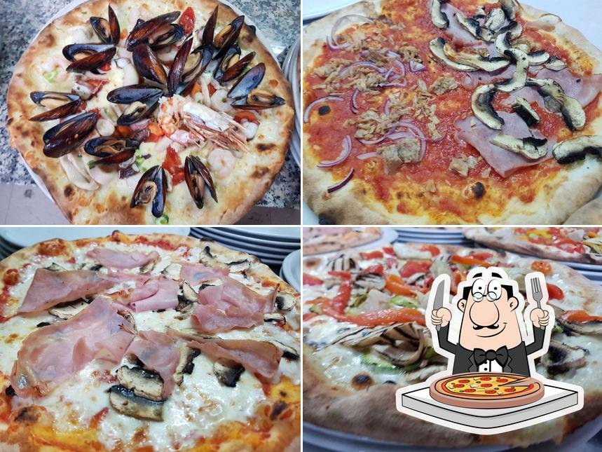 Scegli tra le molte varianti di pizza