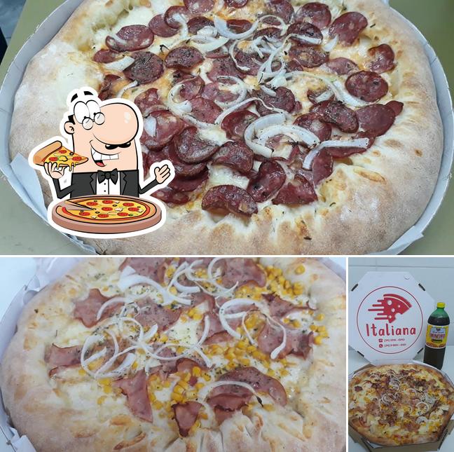 Consiga pizza no Italiana Pizza Uberlândia MG