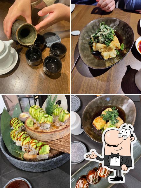 Dai un'occhiata agli interni di Otto Osteria Giapponese