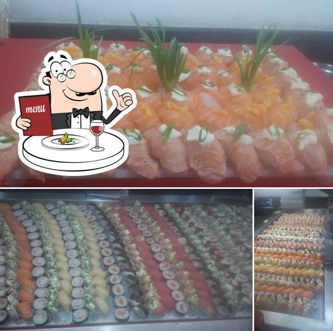 Comida em Sushi Deliveri