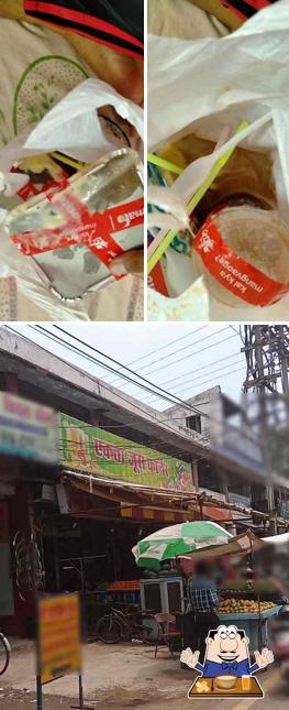 Food at Ekta Juice Corner