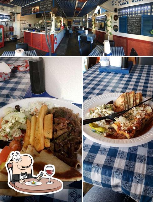 Food at Yia Yia's House of Gyros Rockwall