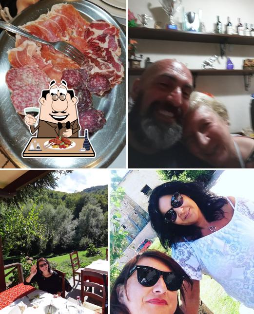Prenditi i un pasto a base di carne a Locanda Della Trota Di Felicia Pascucci