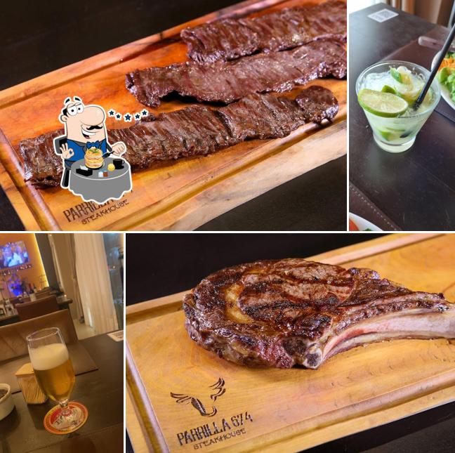 Platos en Parrilla 674 Steakhouse