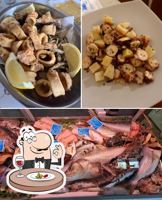Cibo al Friggitoria Fish Market Pescato & Mangiato