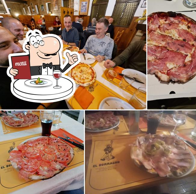 Platti al Pizzeria El Borracho