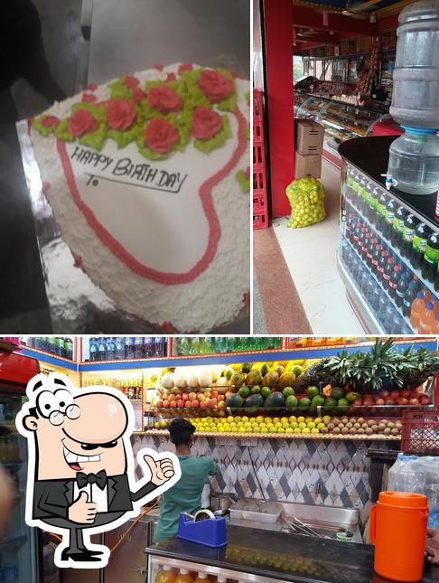 See this picture of Cake World