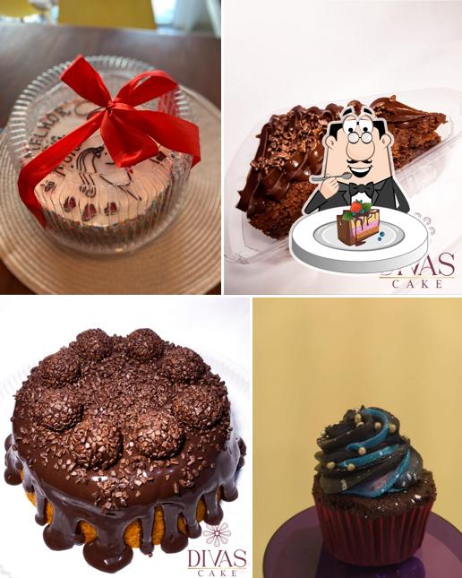 Bolo de chocolate em Doceria Divas Cake