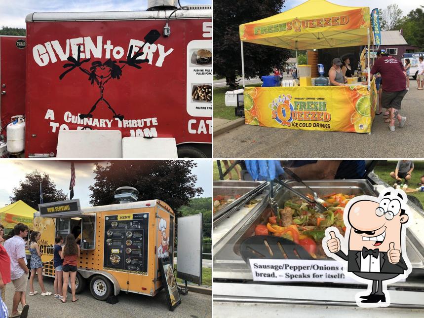 Food Truck Friday in Brant Lake - Restaurant menu