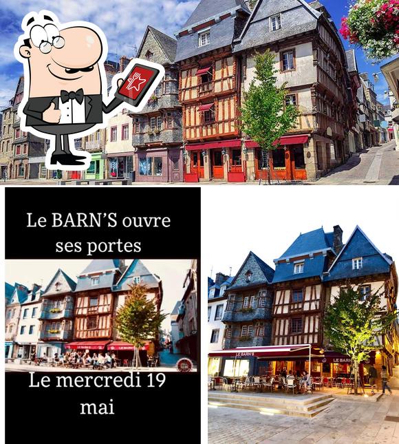 L'extérieur de Le Barn's