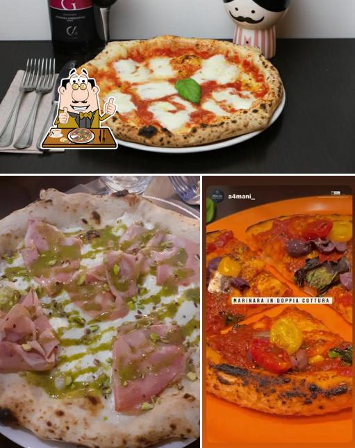 Scegli una pizza a A 4 Mani