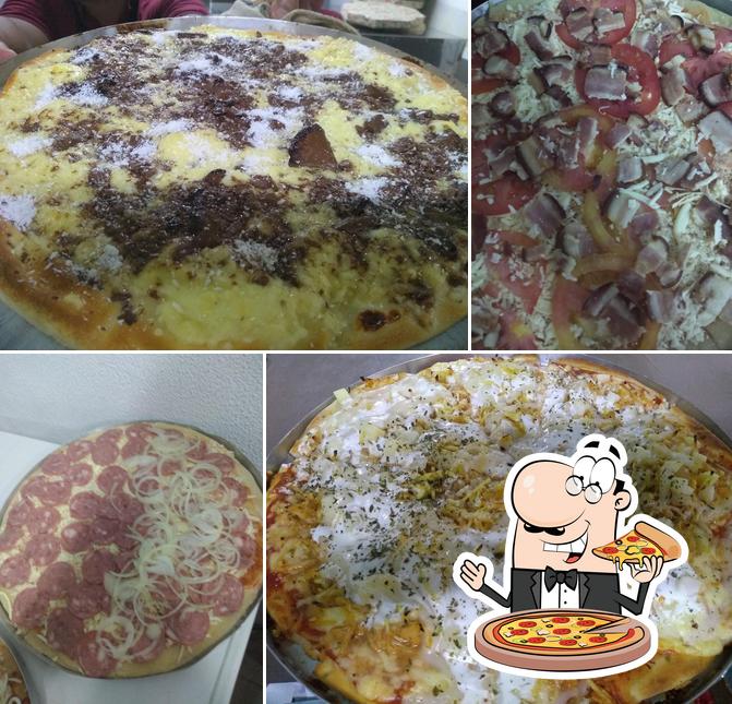 Experimente pizza no Do Chefe Pizzaria e sanduicheria