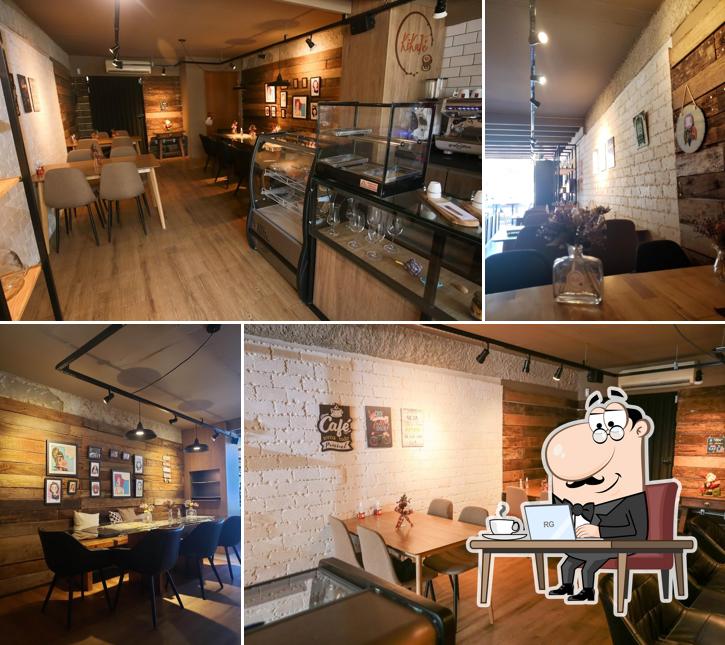 Veja imagens do interior do Kikafé Bistrô & Café