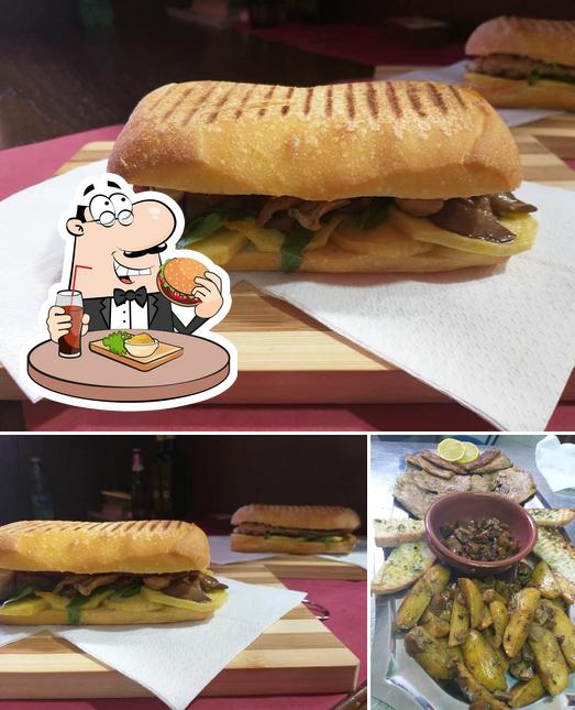 Prova un hamburger a La botte - Bar, trattoria, paninoteca
