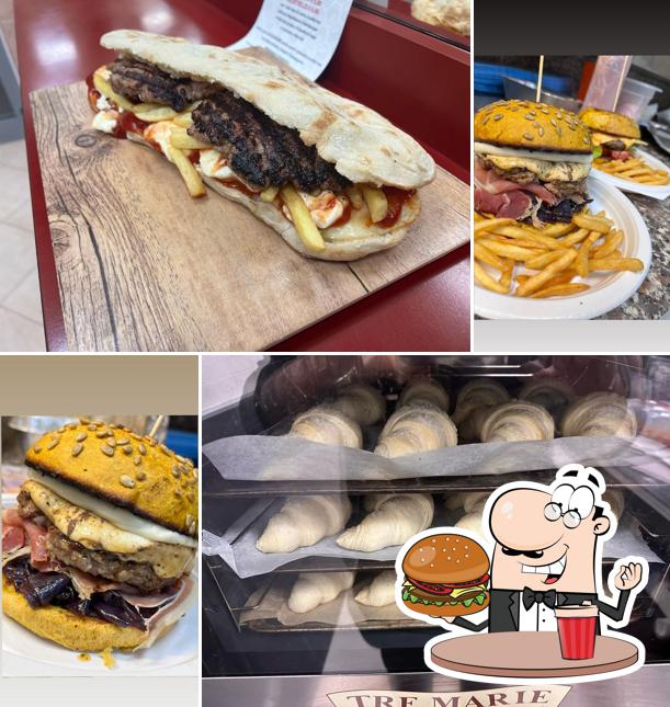 Essayez un hamburger à La verace