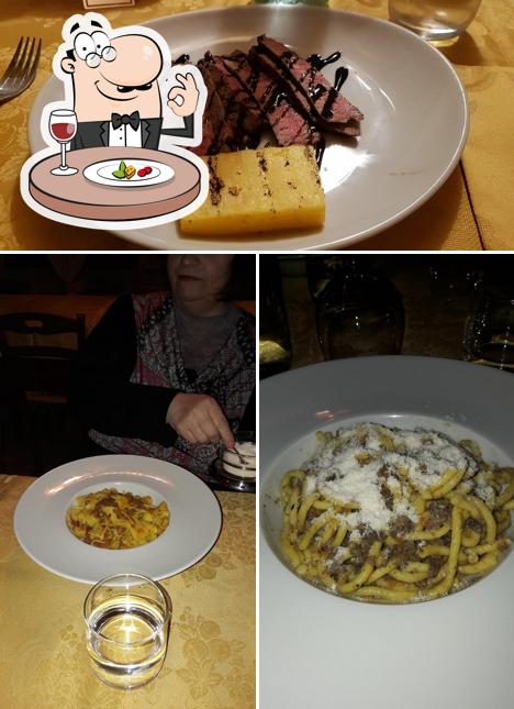 Cibo al Trattoria Montevendevolo