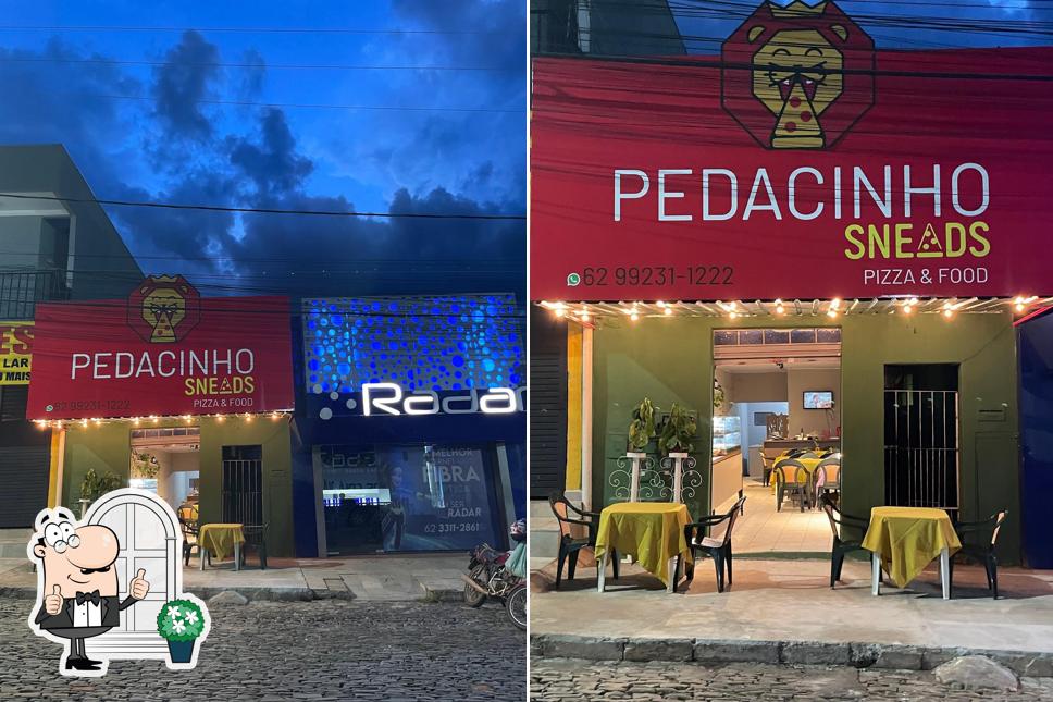 O exterior do Pedacinho Sneads