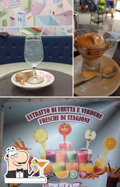 La bevanda e cibo del ristorante