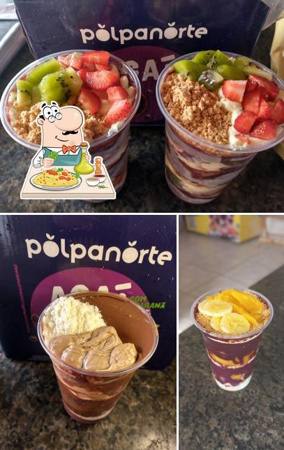 O Explosão açaí se destaca pelo comida e bebida