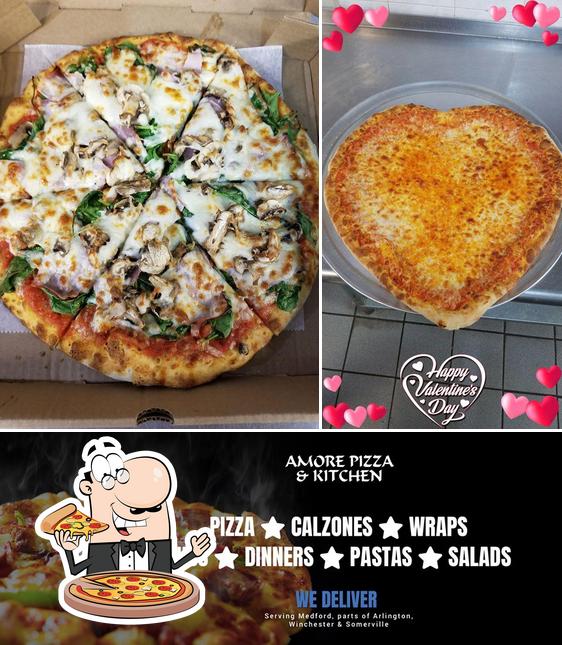 Закажите пиццу в "Amore Pizza"
