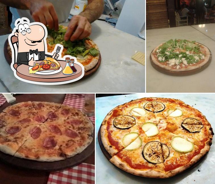 Experimente pizza no Cantinetta Trancoso ristorante Italiano pizzeria sanduícharia