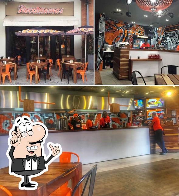 El interior de RocoMamas Irene Village