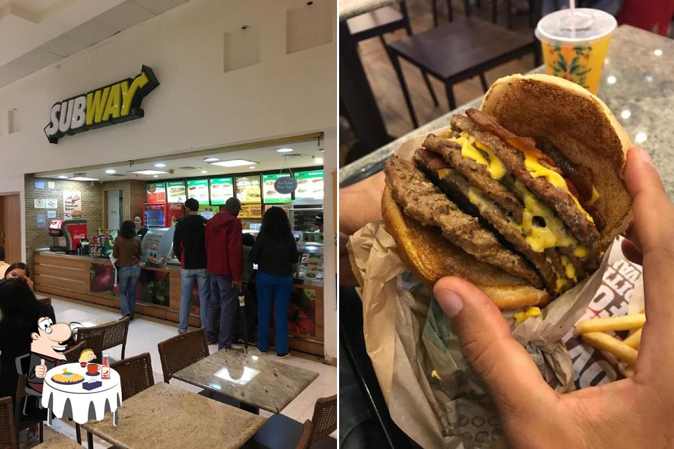 Hamburguesa en Subway