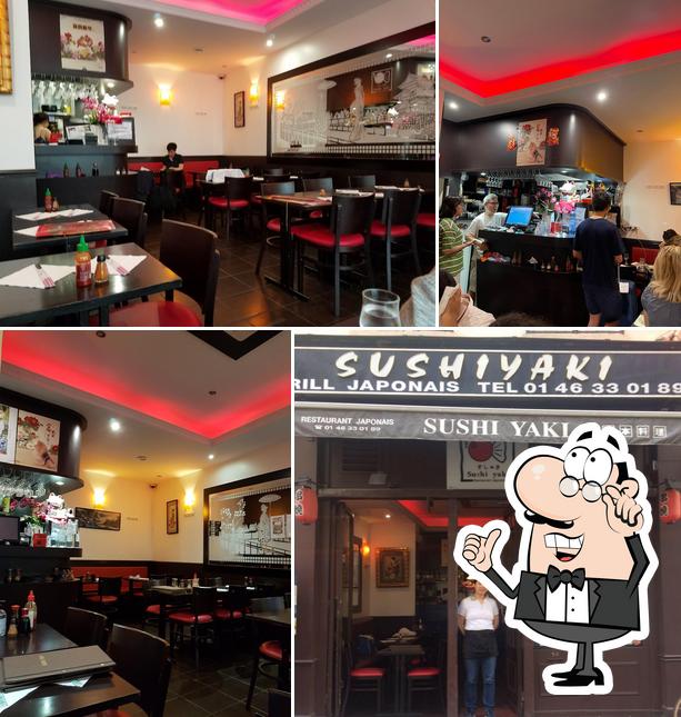 L'intérieur de Sushi Yaki