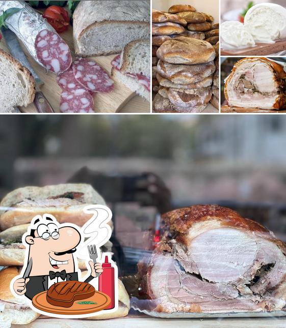 Prova i piatti di carne a Pane Ciociaro cotto a legna “San Giovanni”