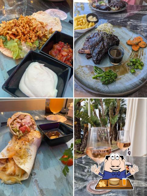 Food at Brasserie Vivaldi Moraira
