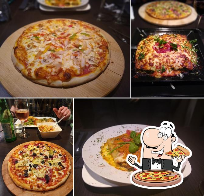 Get pizza at Resto Milano