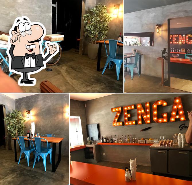 Veja imagens do interior do Zenga Grill