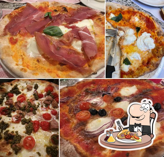 A Ristorante Pizzeria Griglieria Commercio, puoi goderti una bella pizza